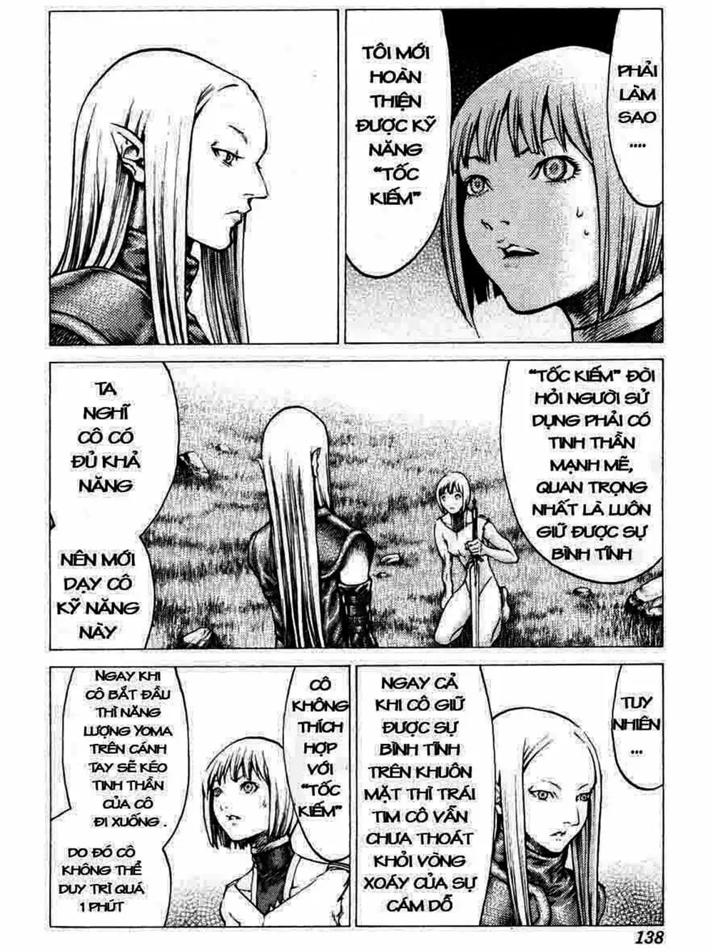 Truyện Tranh Claymore Mắt Bạc trang 4