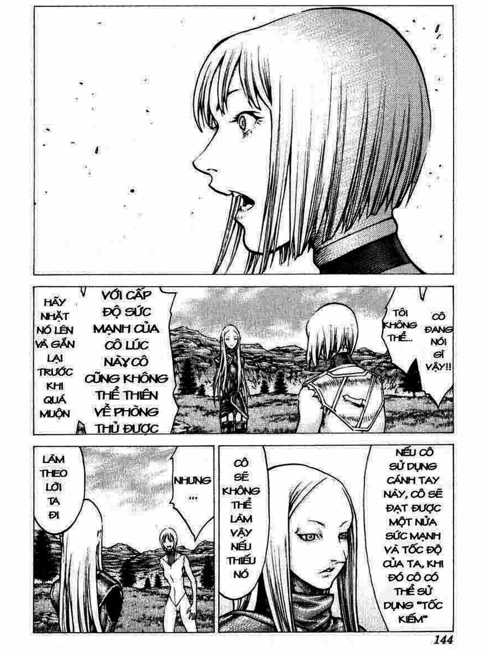 Truyện Tranh Claymore Mắt Bạc trang 4