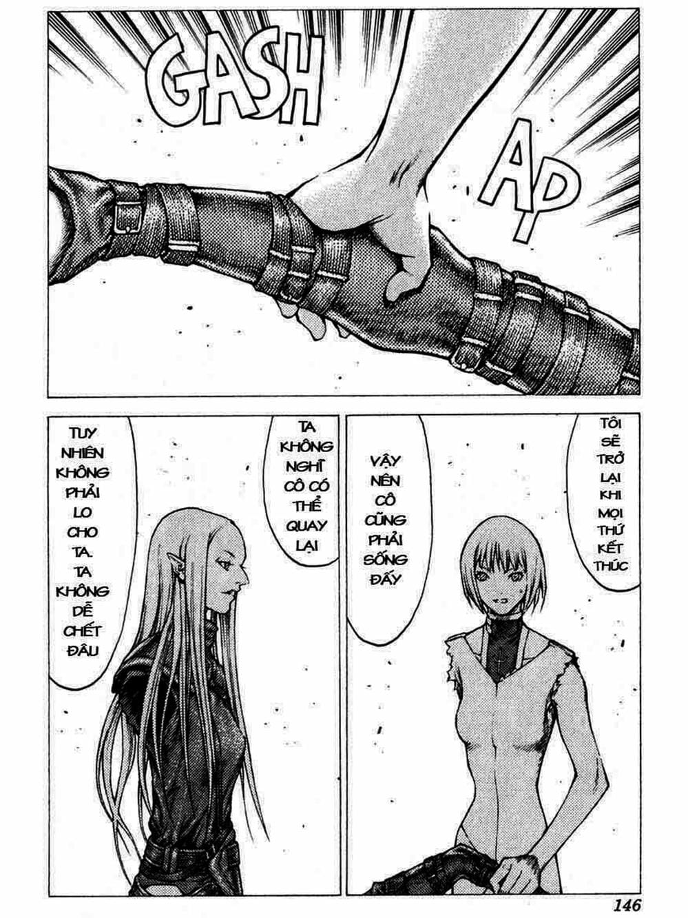 Truyện Tranh Claymore Mắt Bạc trang 4