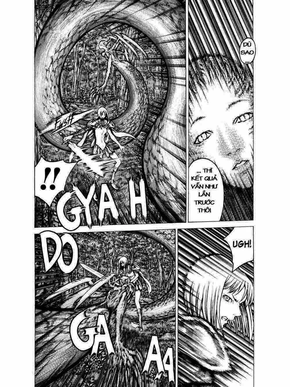 Truyện Tranh Claymore Mắt Bạc trang 4