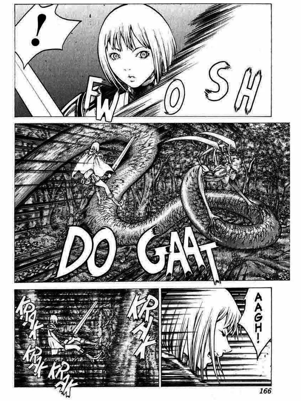 Truyện Tranh Claymore Mắt Bạc trang 4