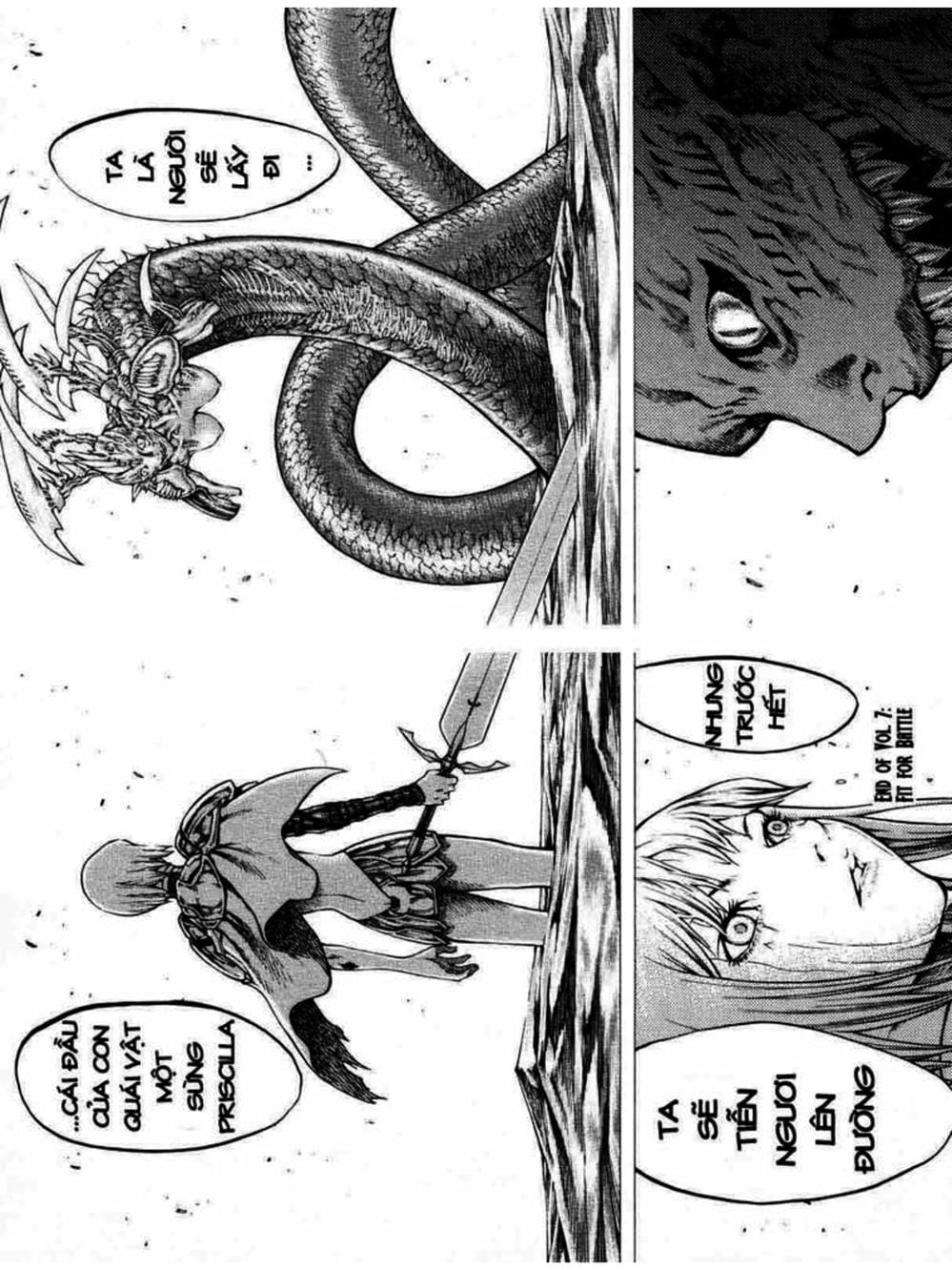 Truyện Tranh Claymore Mắt Bạc trang 4