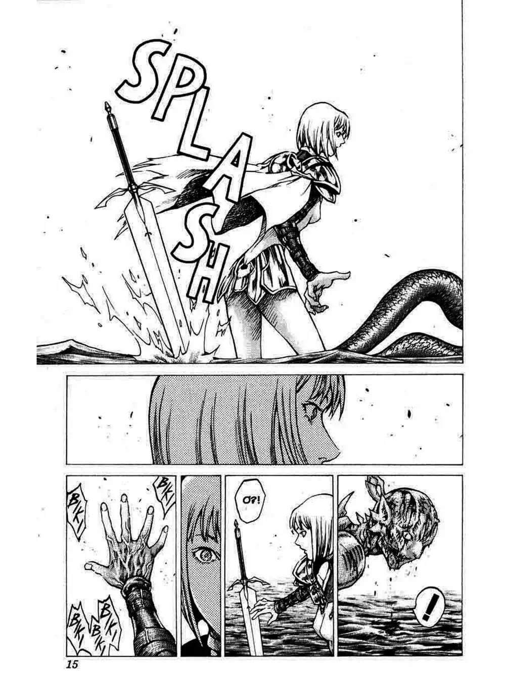 Truyện Tranh Claymore Mắt Bạc trang 4