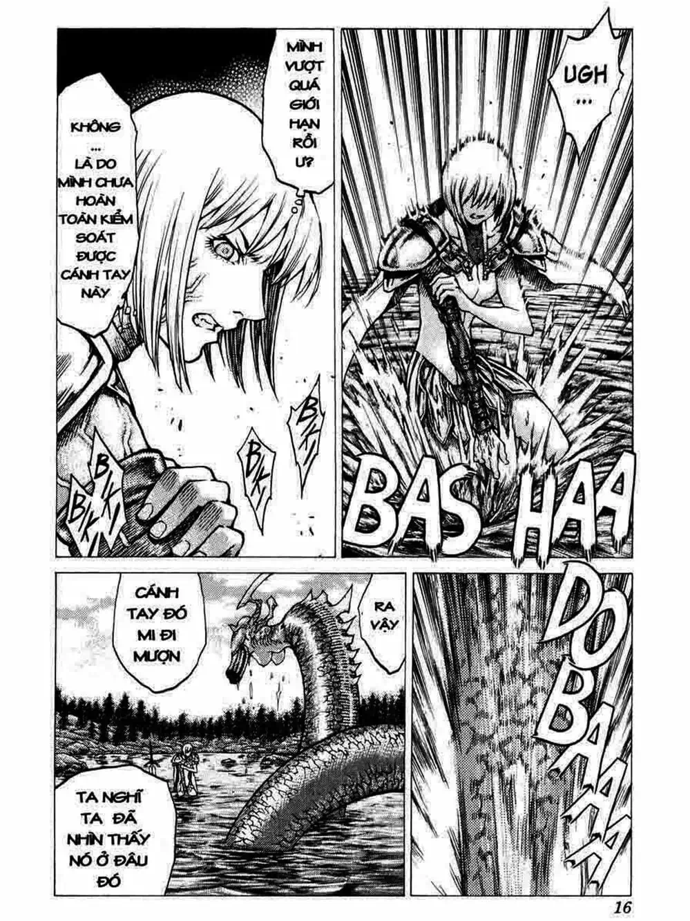 Truyện Tranh Claymore Mắt Bạc trang 4