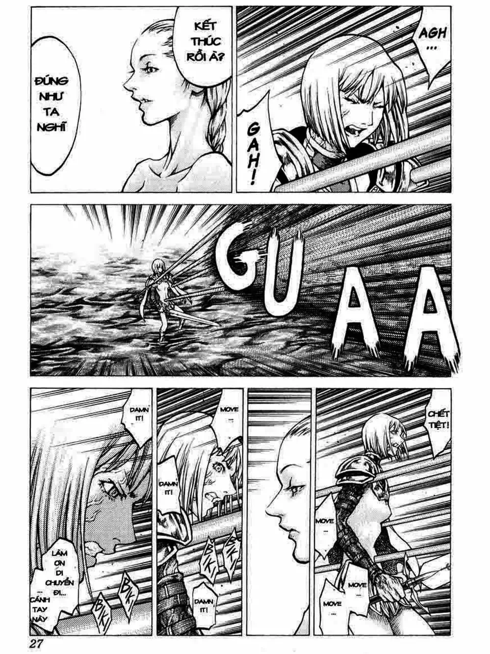 Truyện Tranh Claymore Mắt Bạc trang 4