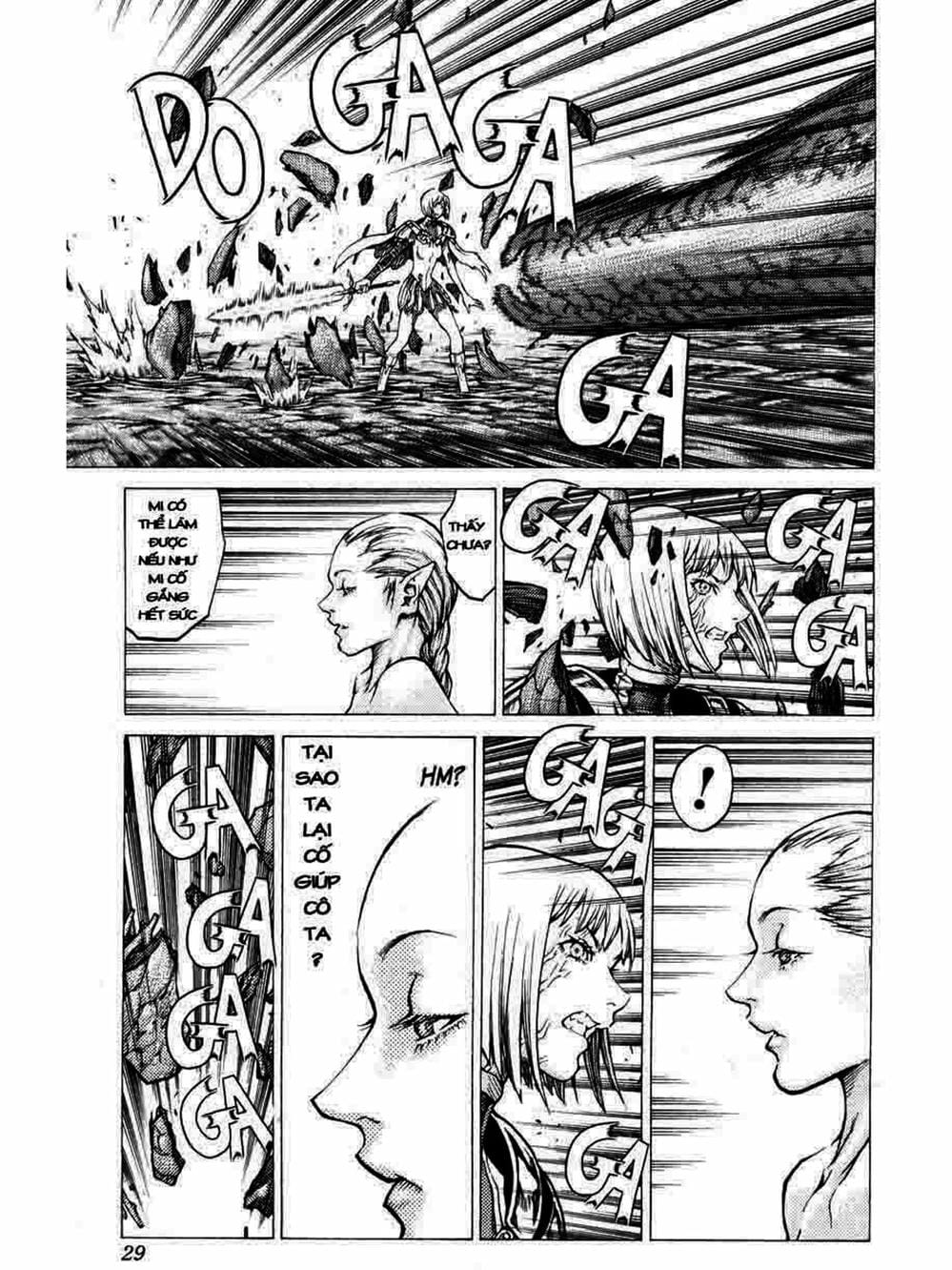 Truyện Tranh Claymore Mắt Bạc trang 4