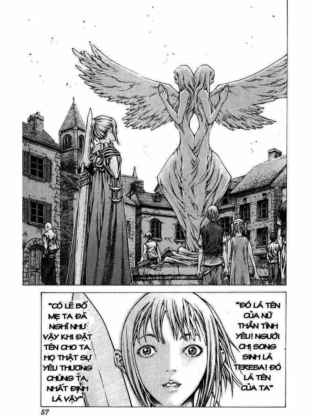 Truyện Tranh Claymore Mắt Bạc trang 4