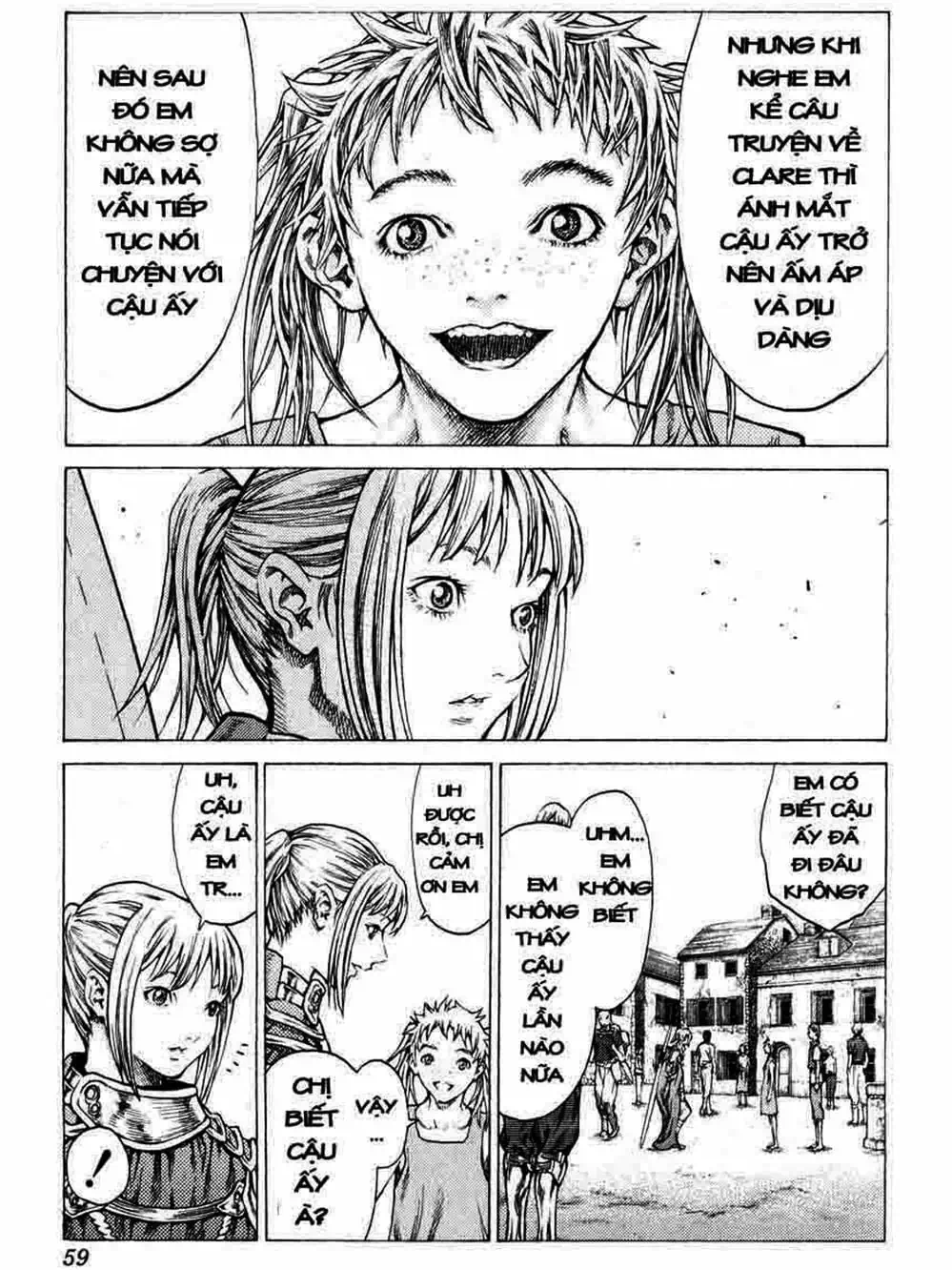 Truyện Tranh Claymore Mắt Bạc trang 4