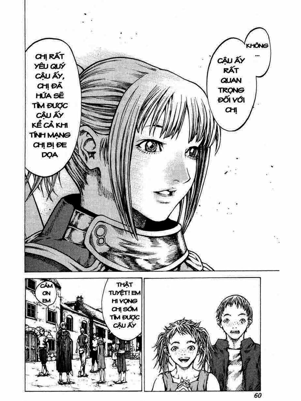 Truyện Tranh Claymore Mắt Bạc trang 4