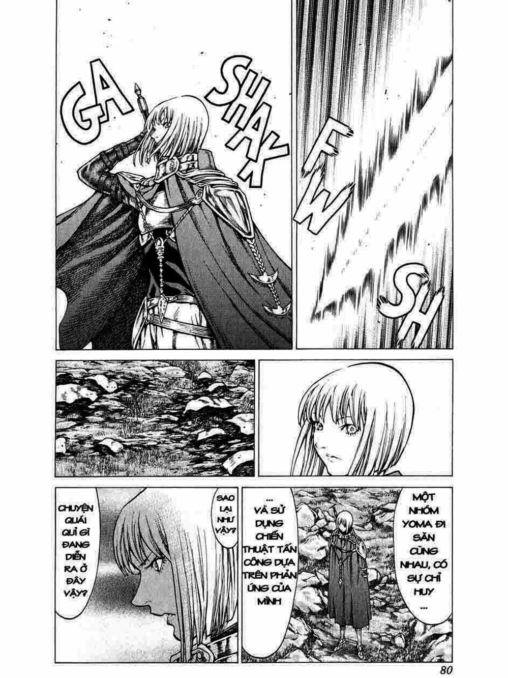 Truyện Tranh Claymore Mắt Bạc trang 4