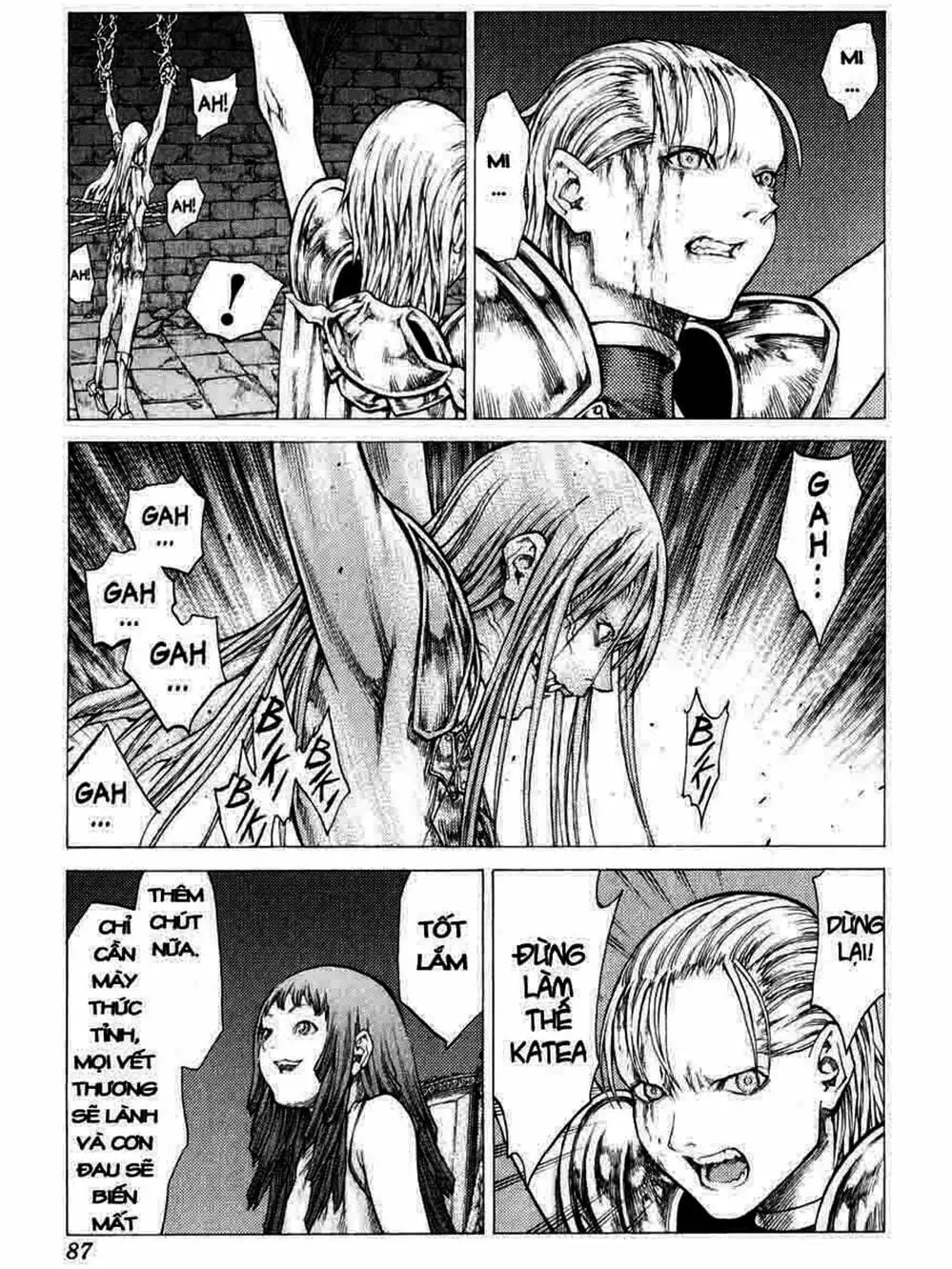 Truyện Tranh Claymore Mắt Bạc trang 4