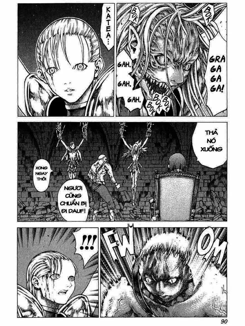 Truyện Tranh Claymore Mắt Bạc trang 4