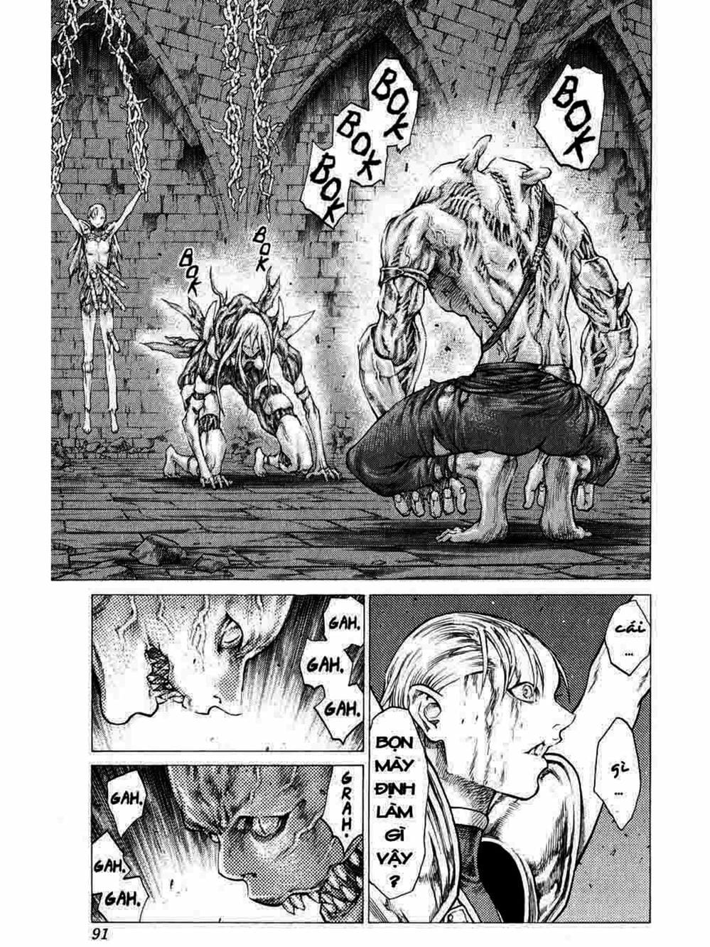 Truyện Tranh Claymore Mắt Bạc trang 4