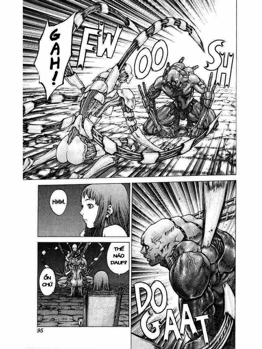 Truyện Tranh Claymore Mắt Bạc trang 4