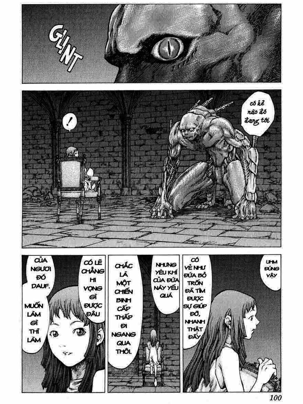 Truyện Tranh Claymore Mắt Bạc trang 4