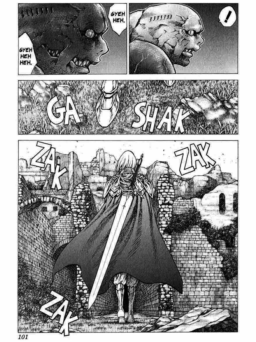 Truyện Tranh Claymore Mắt Bạc trang 4