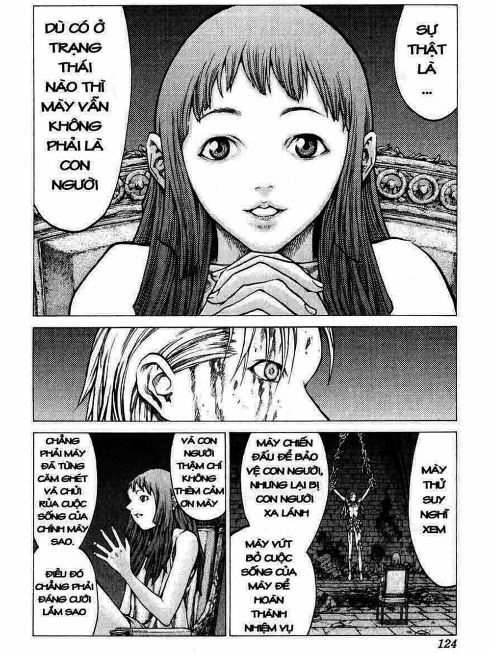 Truyện Tranh Claymore Mắt Bạc trang 4