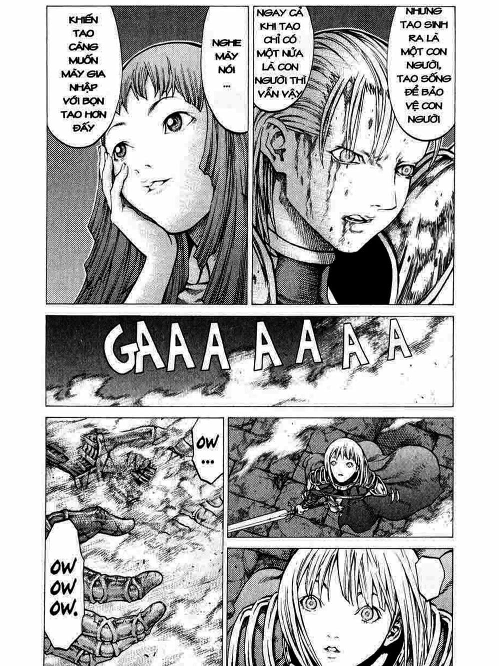 Truyện Tranh Claymore Mắt Bạc trang 4