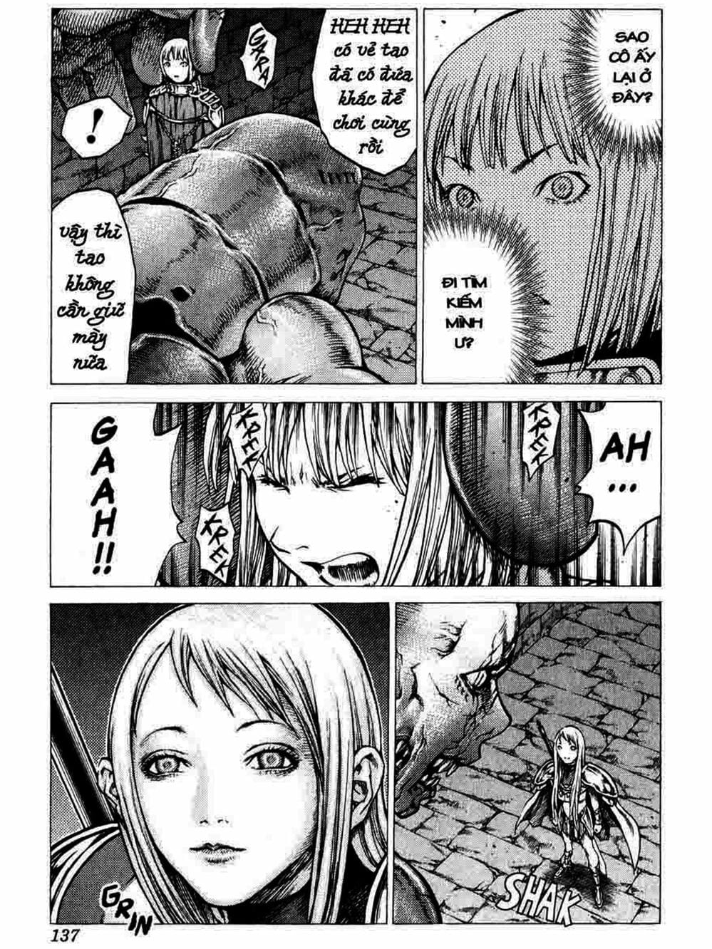 Truyện Tranh Claymore Mắt Bạc trang 4