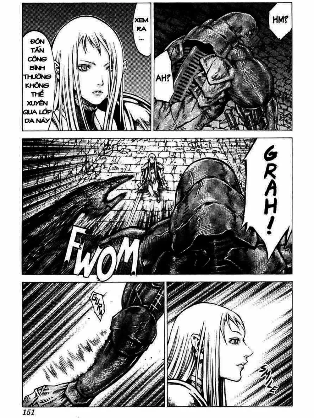 Truyện Tranh Claymore Mắt Bạc trang 4