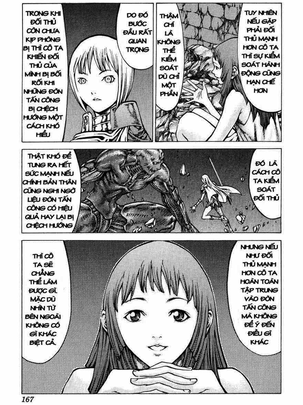 Truyện Tranh Claymore Mắt Bạc trang 4