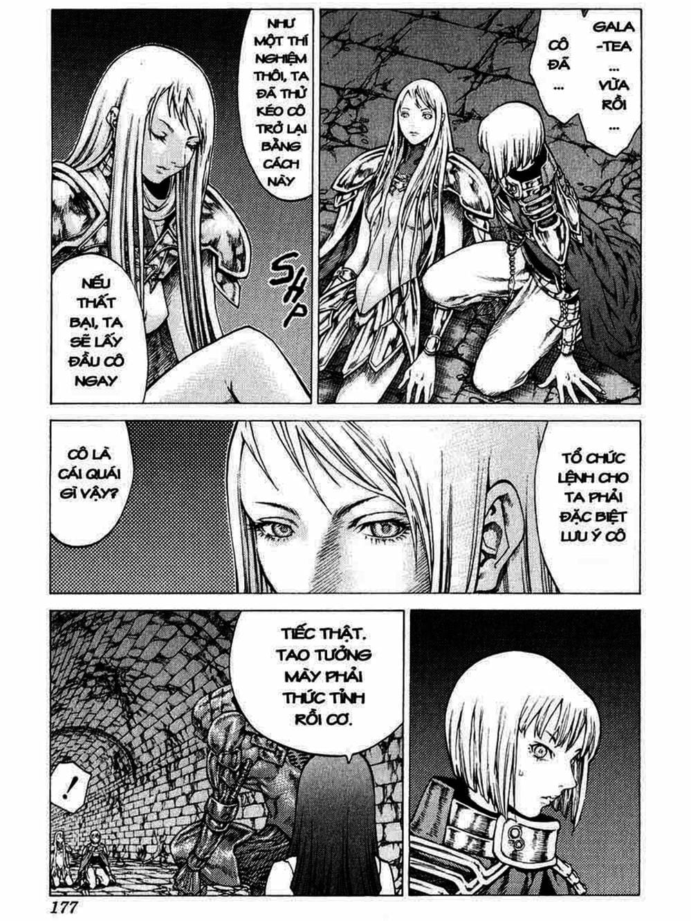 Truyện Tranh Claymore Mắt Bạc trang 4