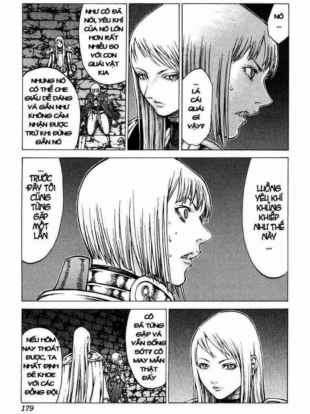 Truyện Tranh Claymore Mắt Bạc trang 4