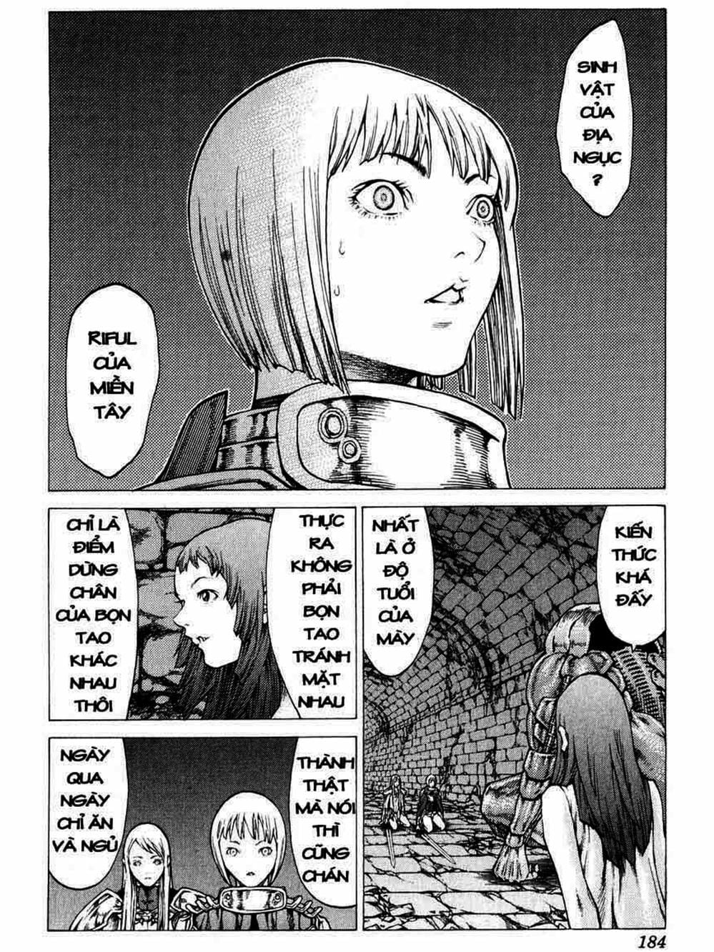 Truyện Tranh Claymore Mắt Bạc trang 4