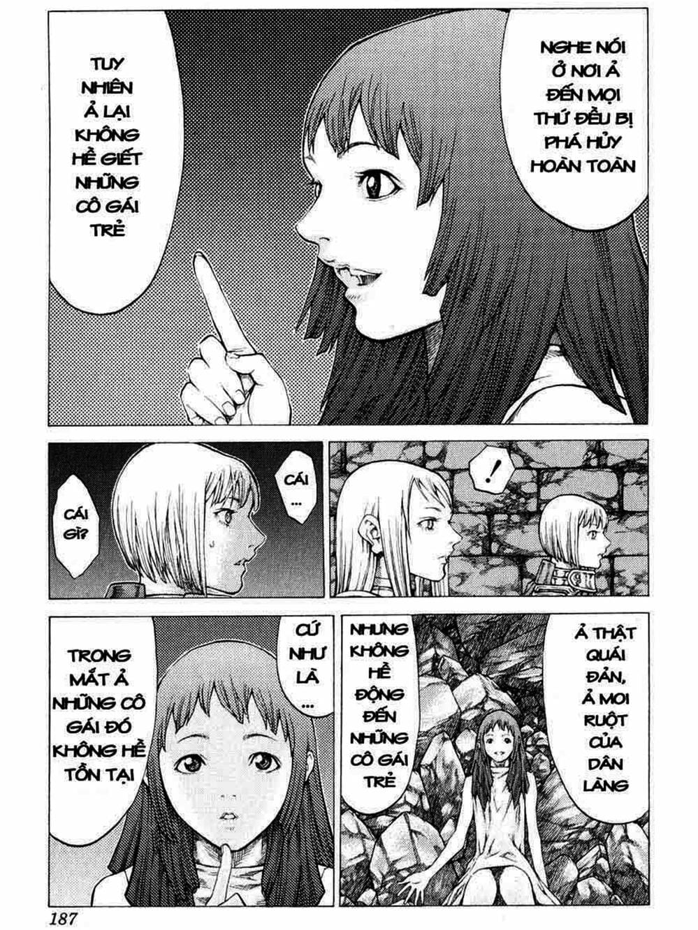 Truyện Tranh Claymore Mắt Bạc trang 4