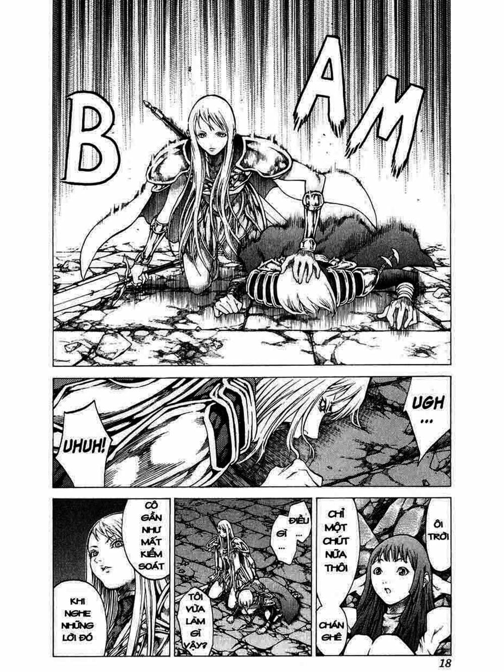 Truyện Tranh Claymore Mắt Bạc trang 4