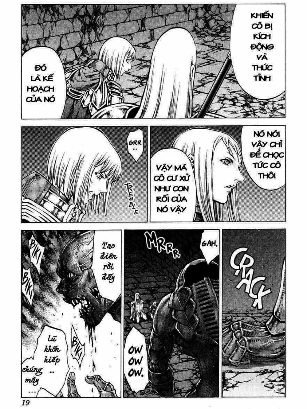 Truyện Tranh Claymore Mắt Bạc trang 4