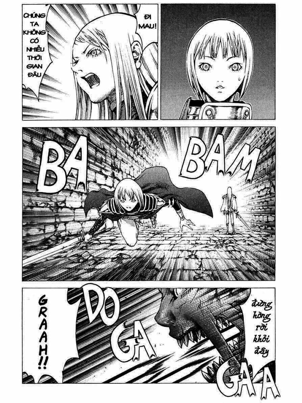 Truyện Tranh Claymore Mắt Bạc trang 4