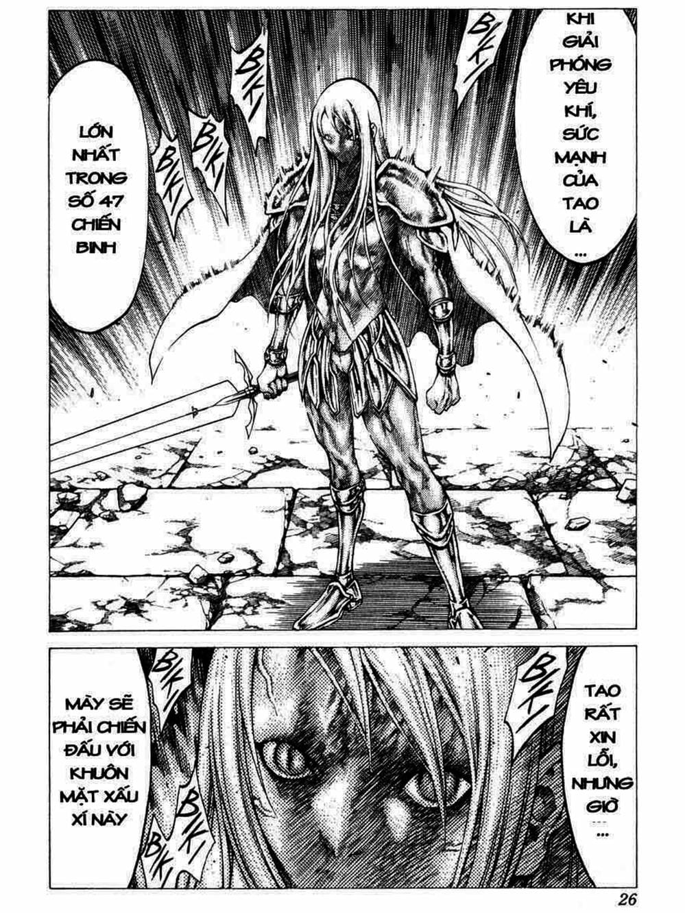 Truyện Tranh Claymore Mắt Bạc trang 4