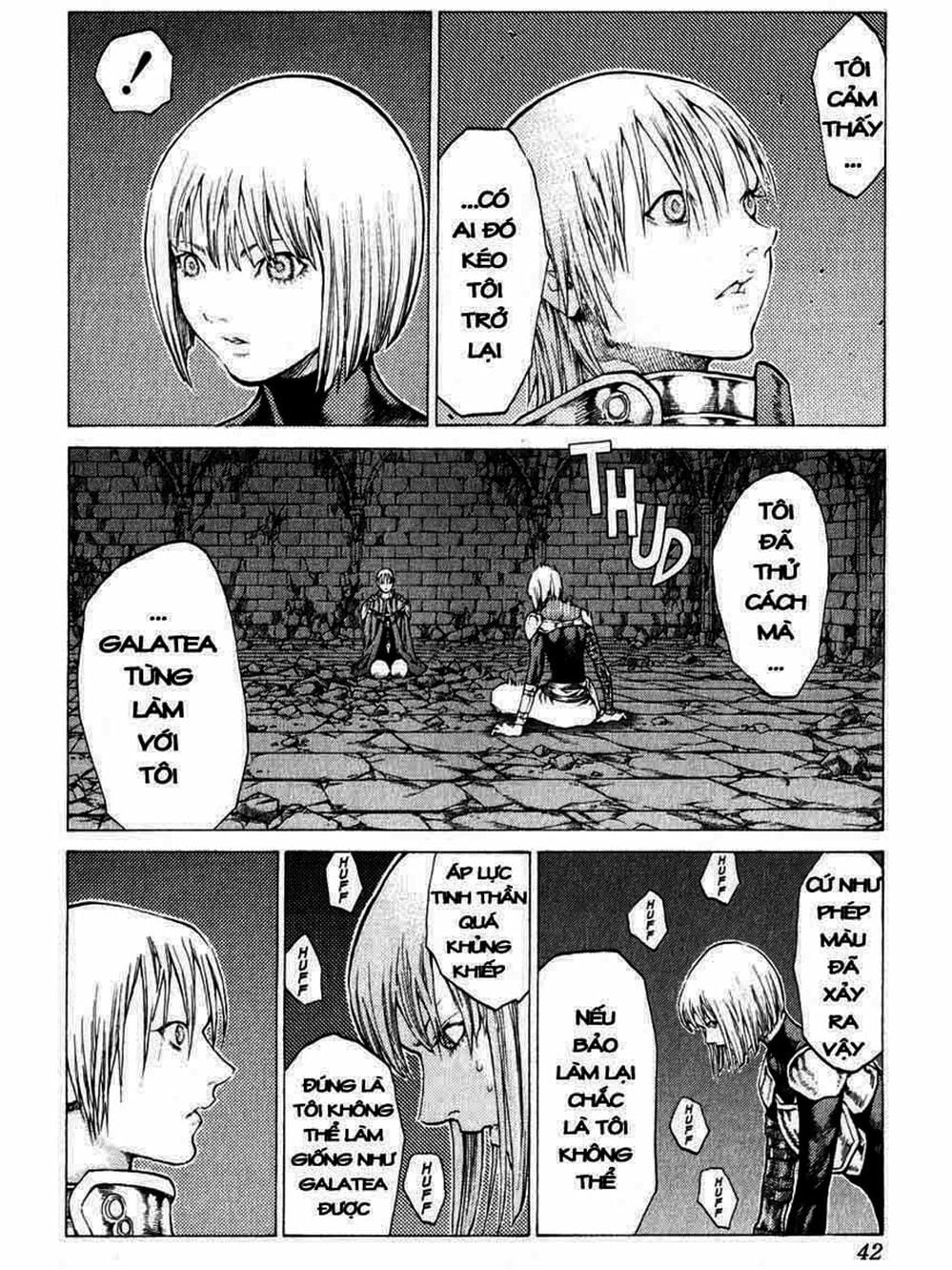 Truyện Tranh Claymore Mắt Bạc trang 4