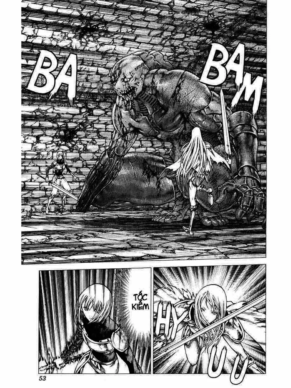 Truyện Tranh Claymore Mắt Bạc trang 4