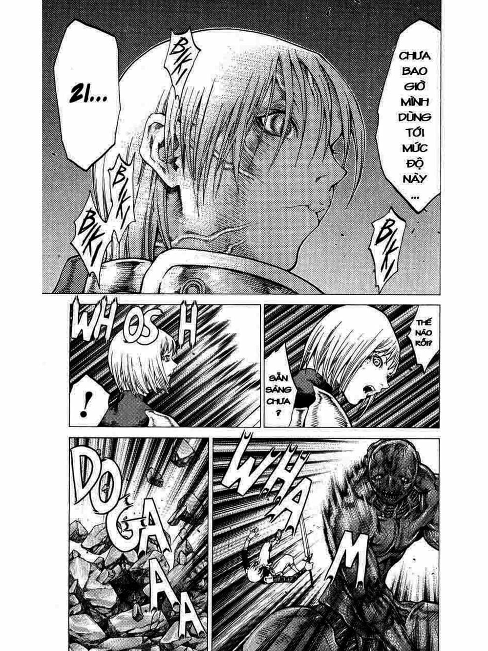 Truyện Tranh Claymore Mắt Bạc trang 4