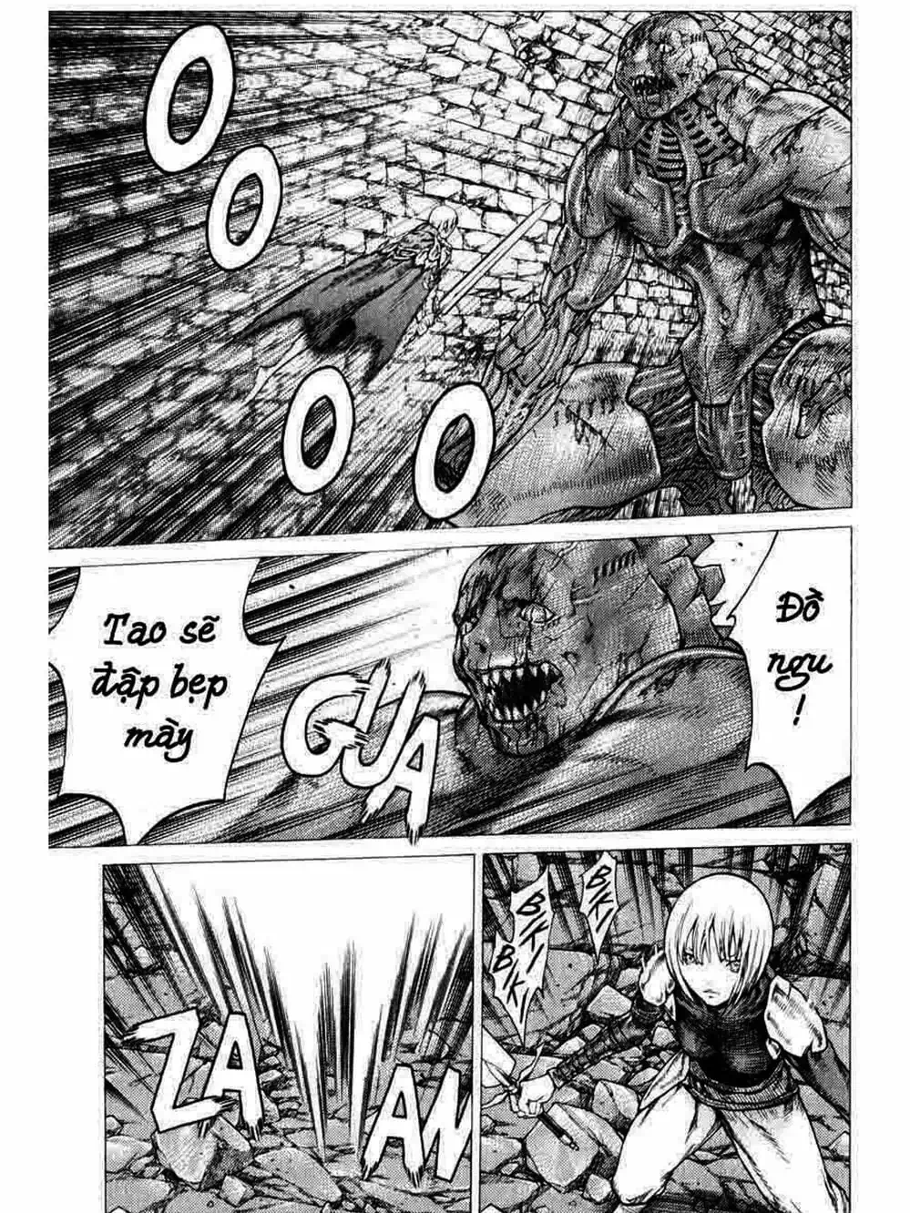 Truyện Tranh Claymore Mắt Bạc trang 4