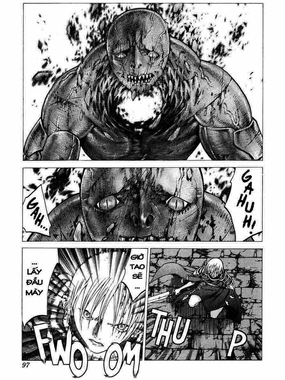 Truyện Tranh Claymore Mắt Bạc trang 4