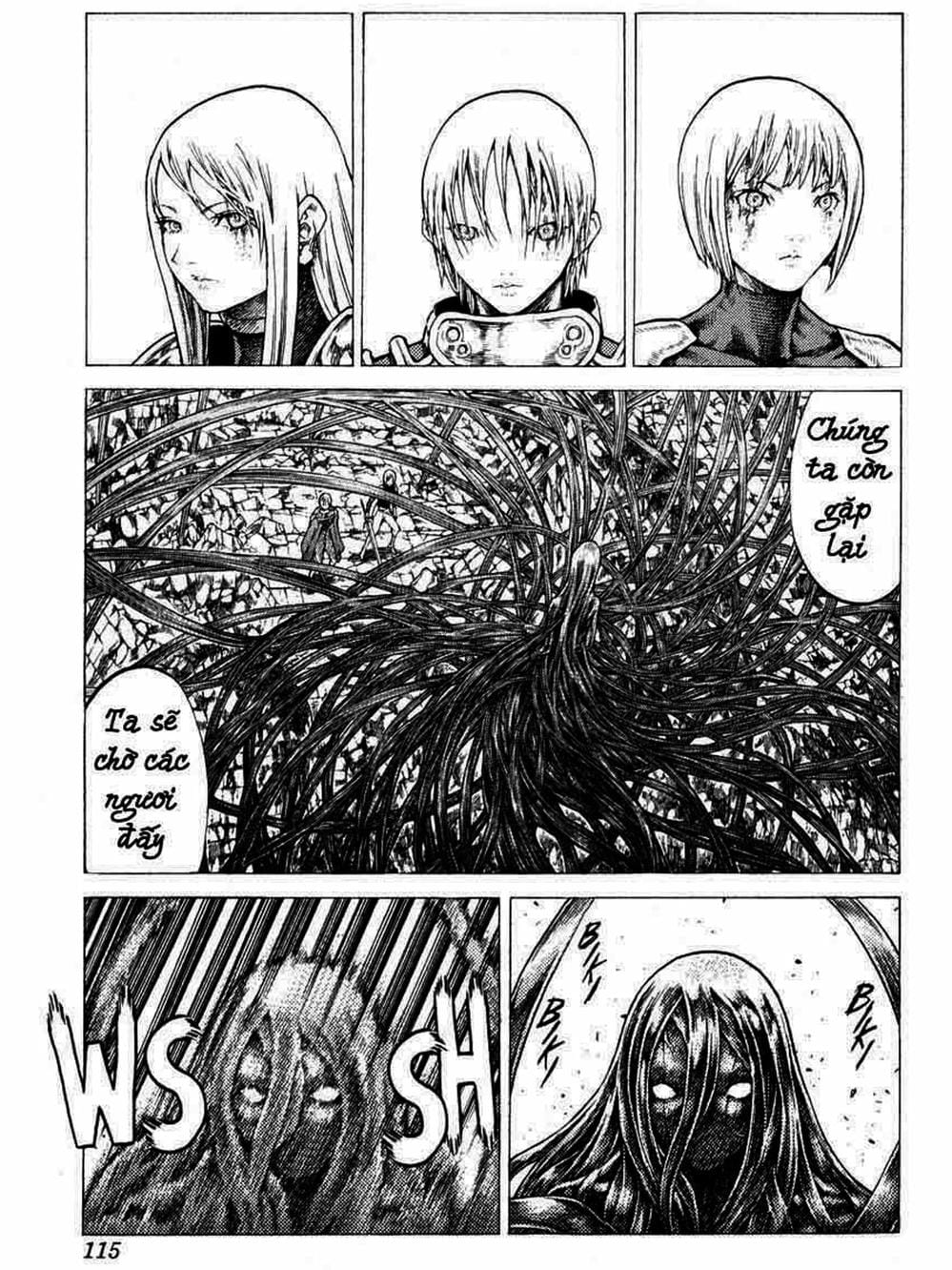 Truyện Tranh Claymore Mắt Bạc trang 4
