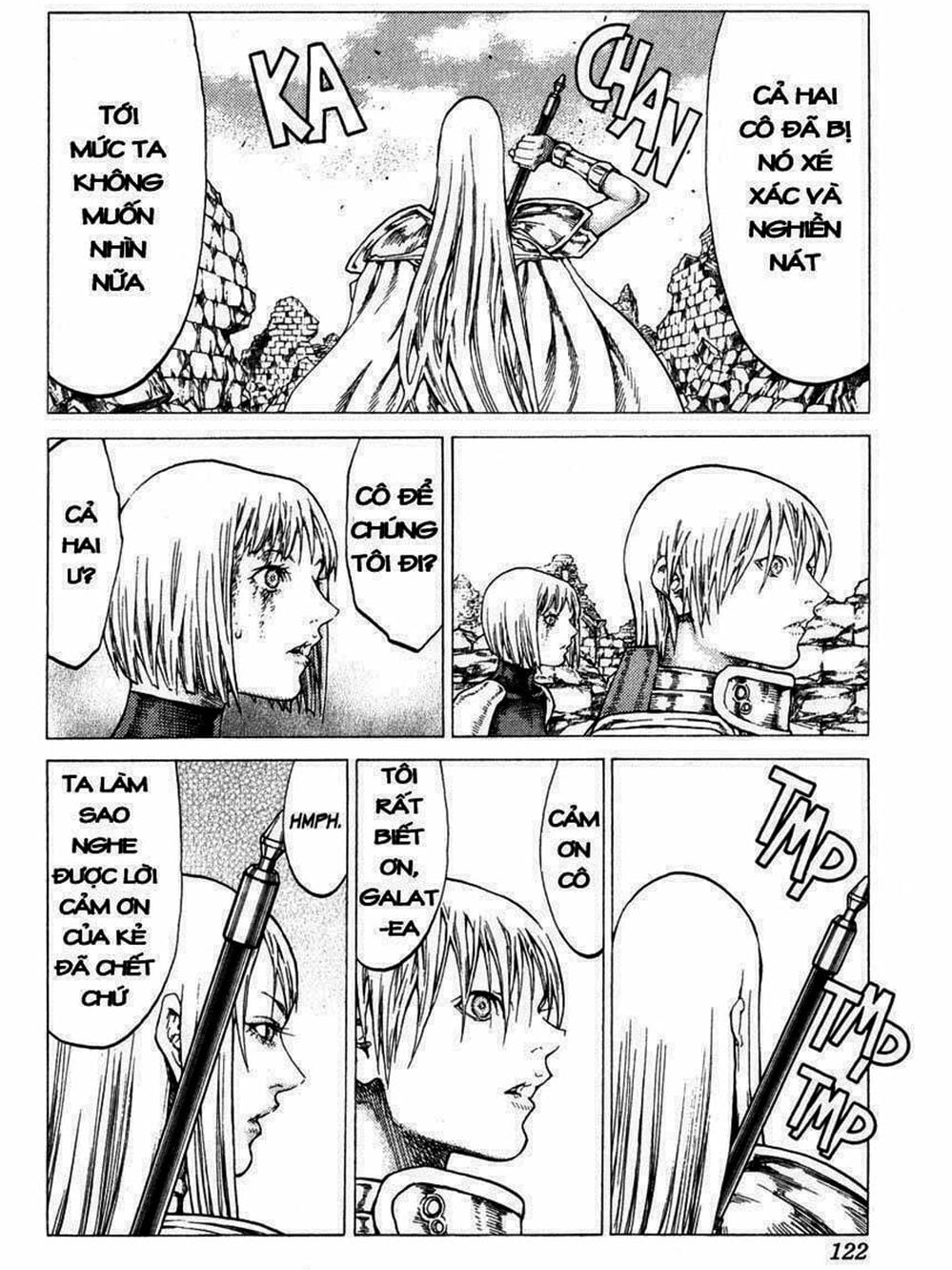 Truyện Tranh Claymore Mắt Bạc trang 4