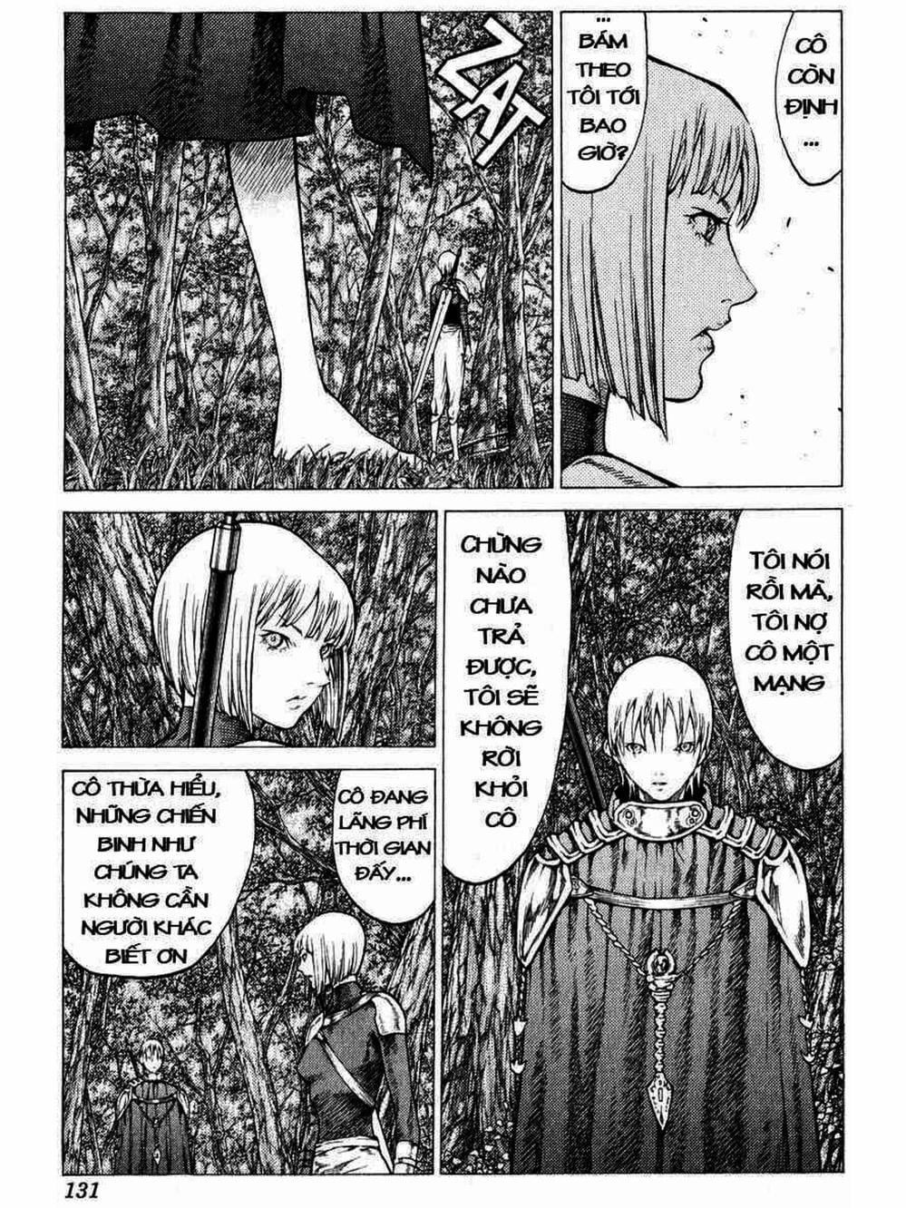 Truyện Tranh Claymore Mắt Bạc trang 4