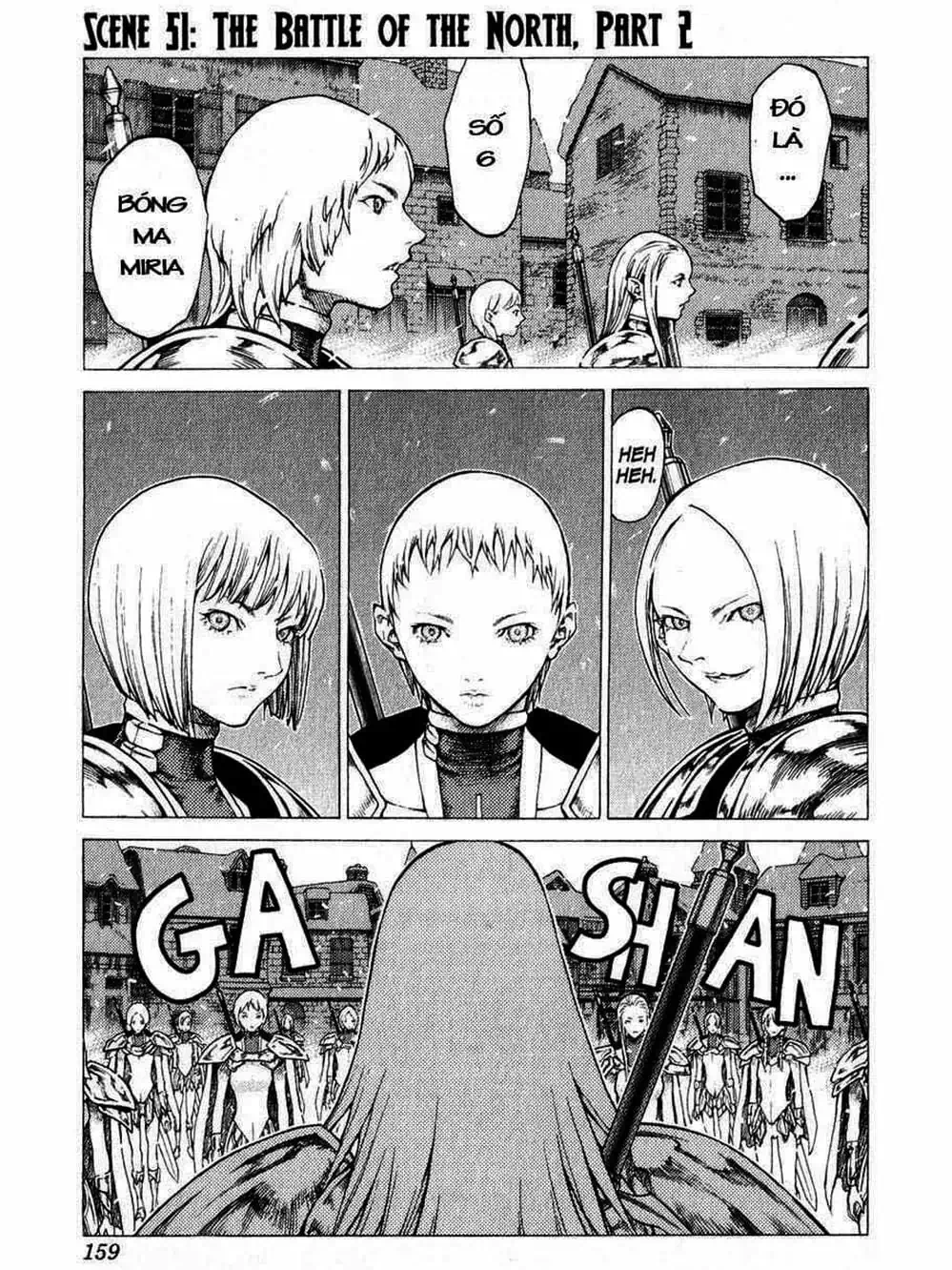 Truyện Tranh Claymore Mắt Bạc trang 4