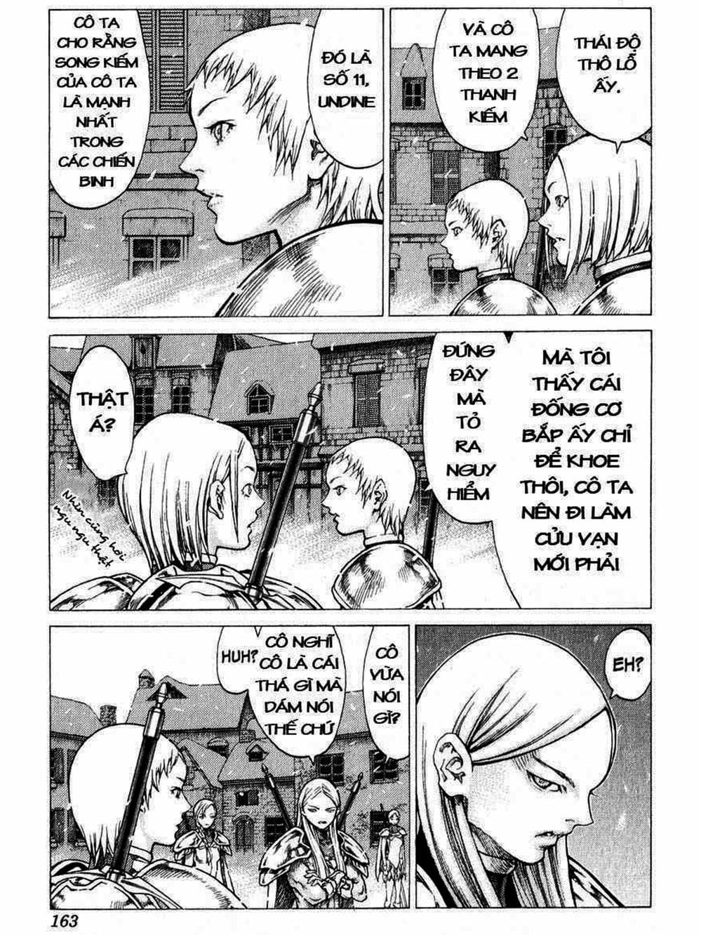 Truyện Tranh Claymore Mắt Bạc trang 4