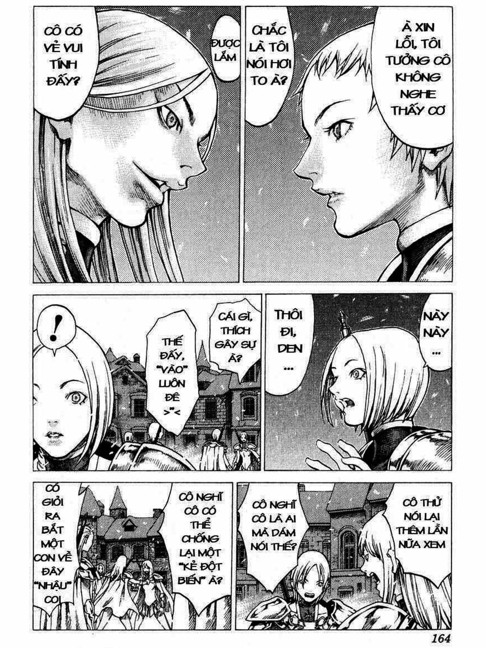 Truyện Tranh Claymore Mắt Bạc trang 4