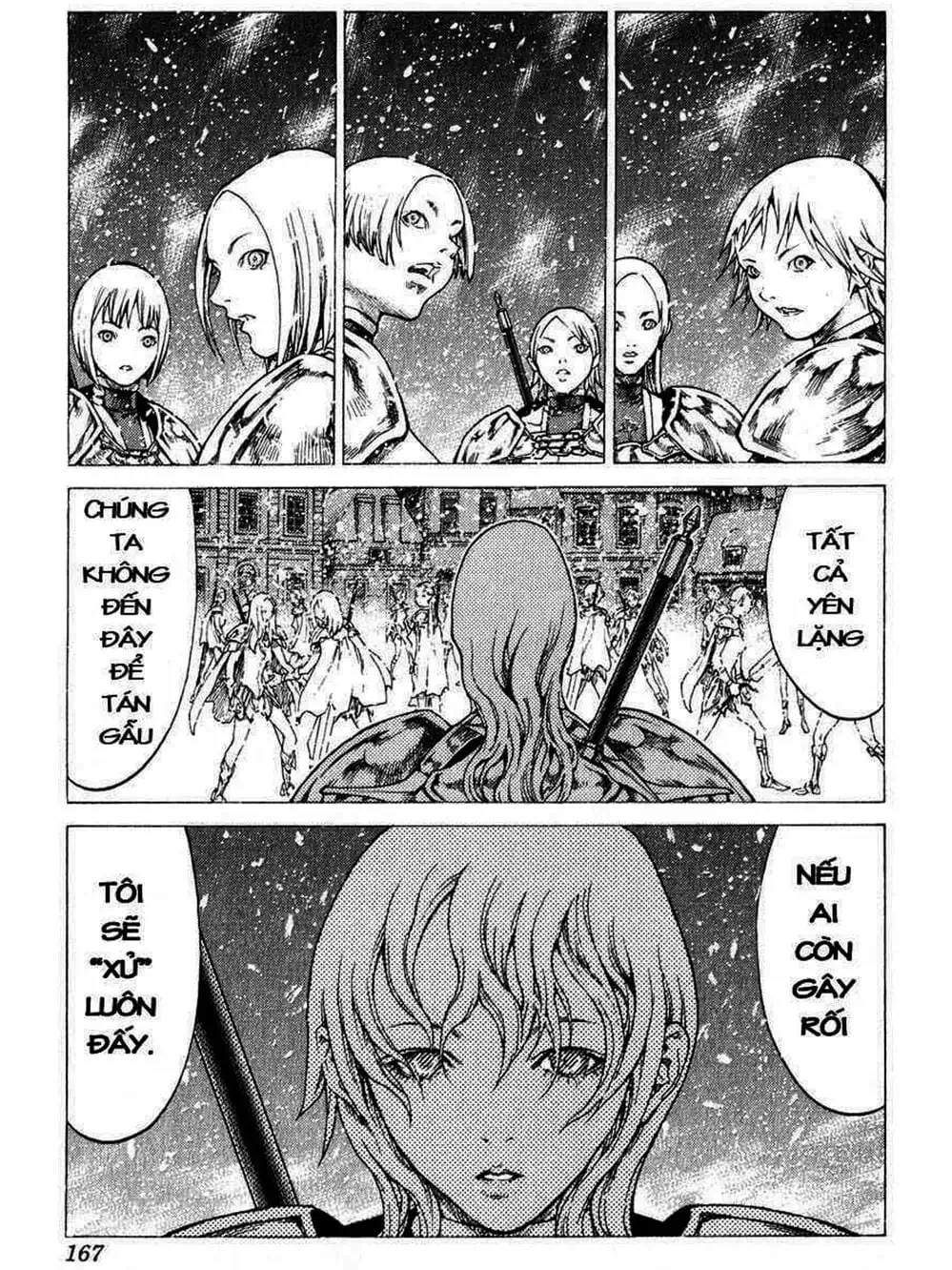 Truyện Tranh Claymore Mắt Bạc trang 4