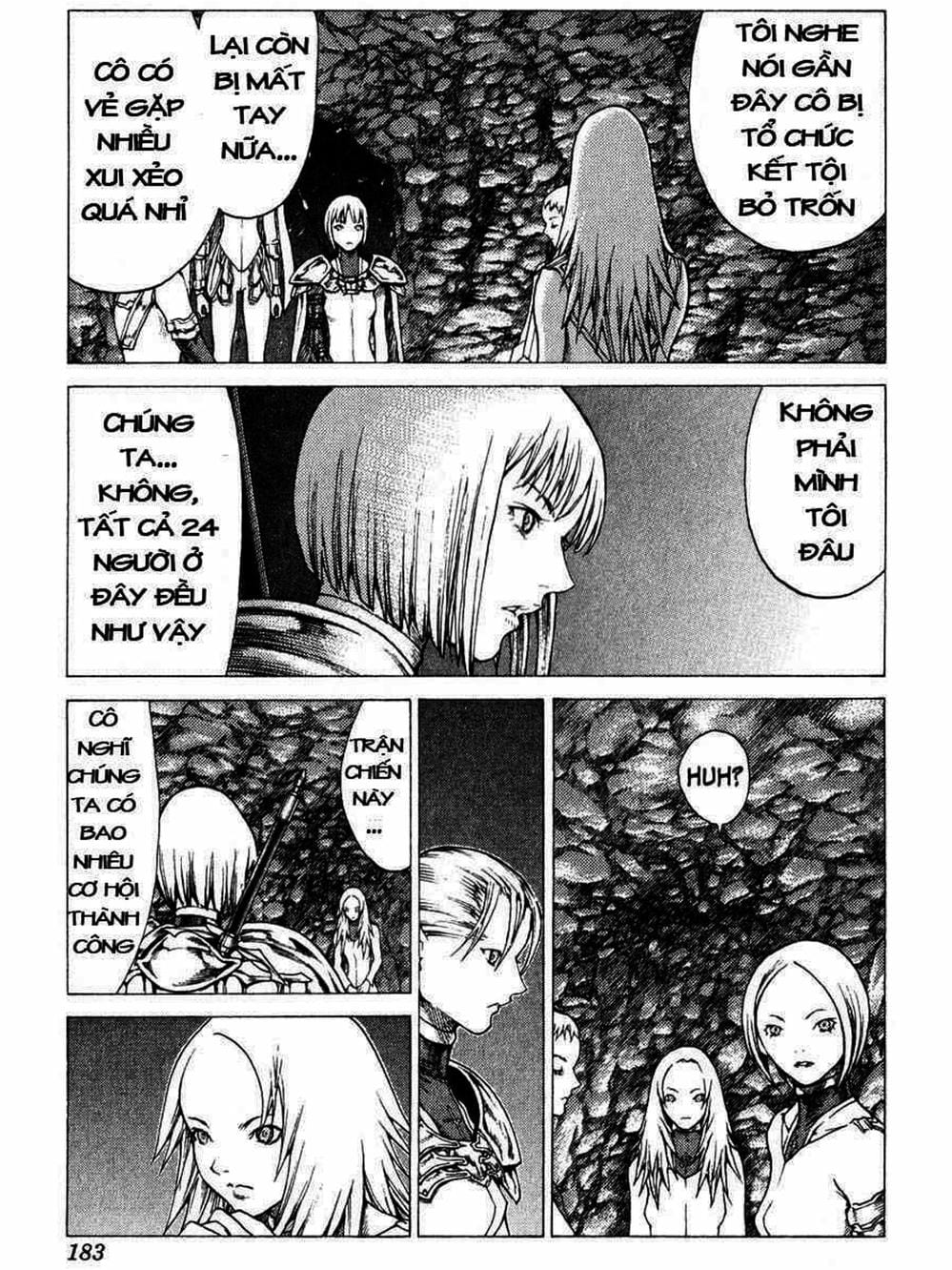 Truyện Tranh Claymore Mắt Bạc trang 4