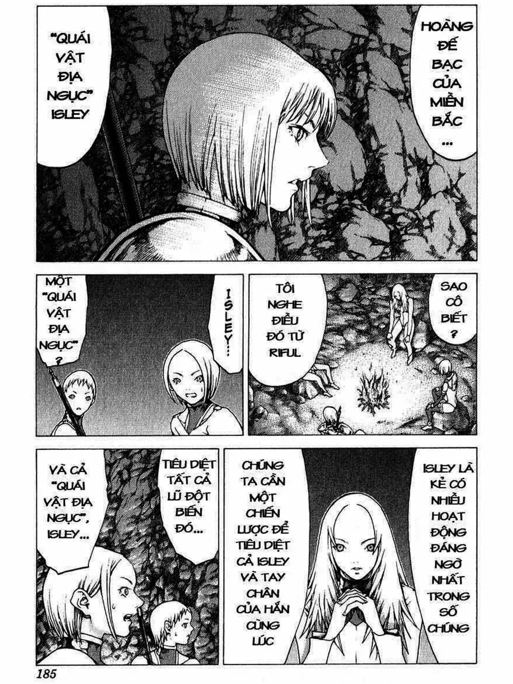 Truyện Tranh Claymore Mắt Bạc trang 4