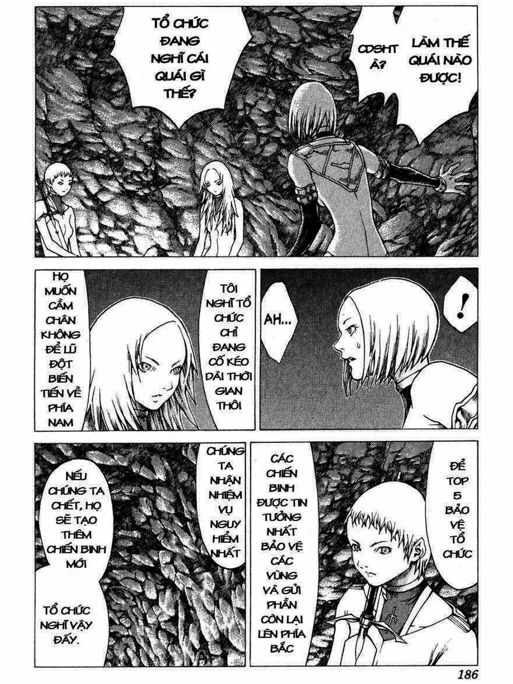 Truyện Tranh Claymore Mắt Bạc trang 4