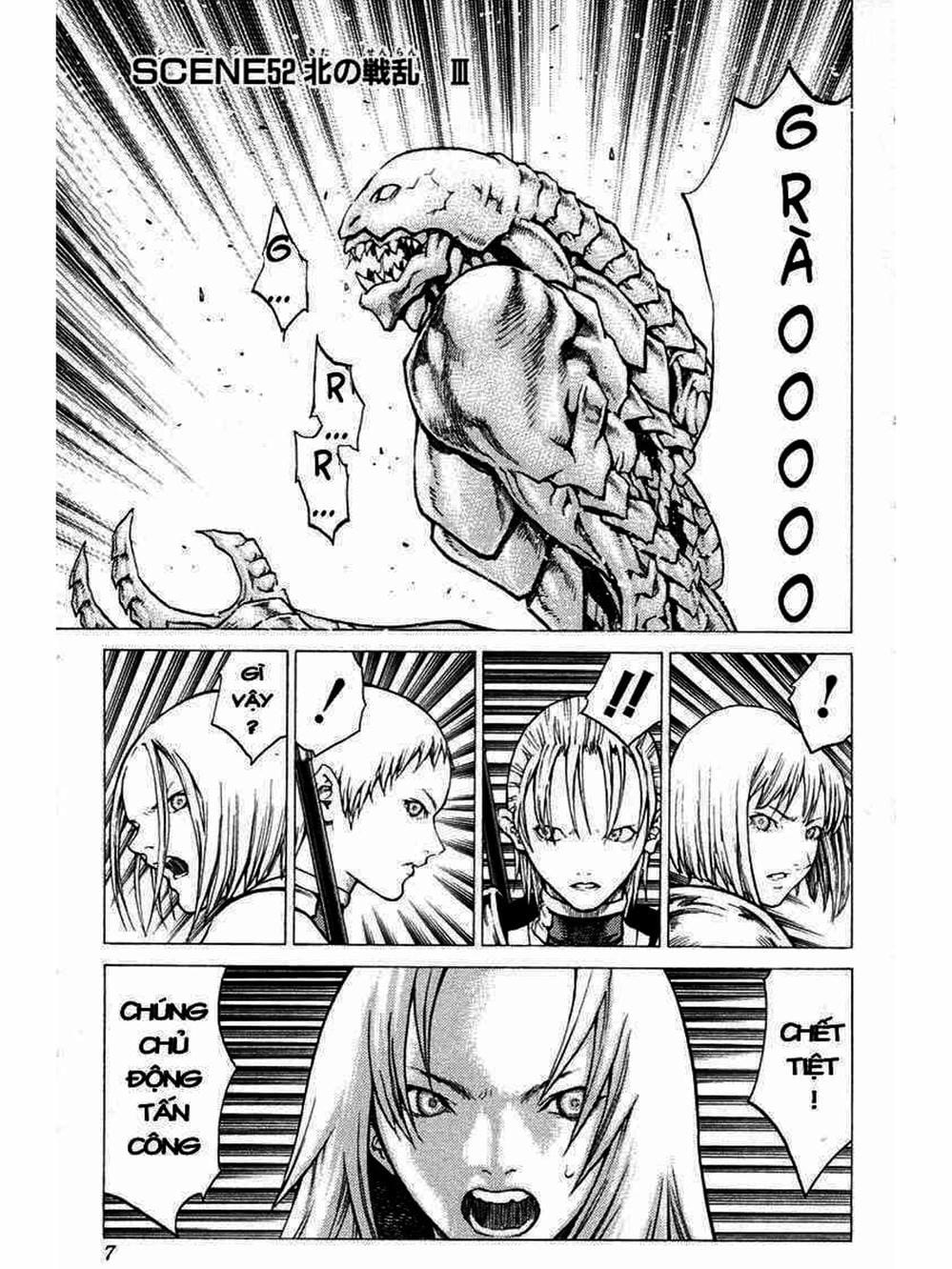 Truyện Tranh Claymore Mắt Bạc trang 4