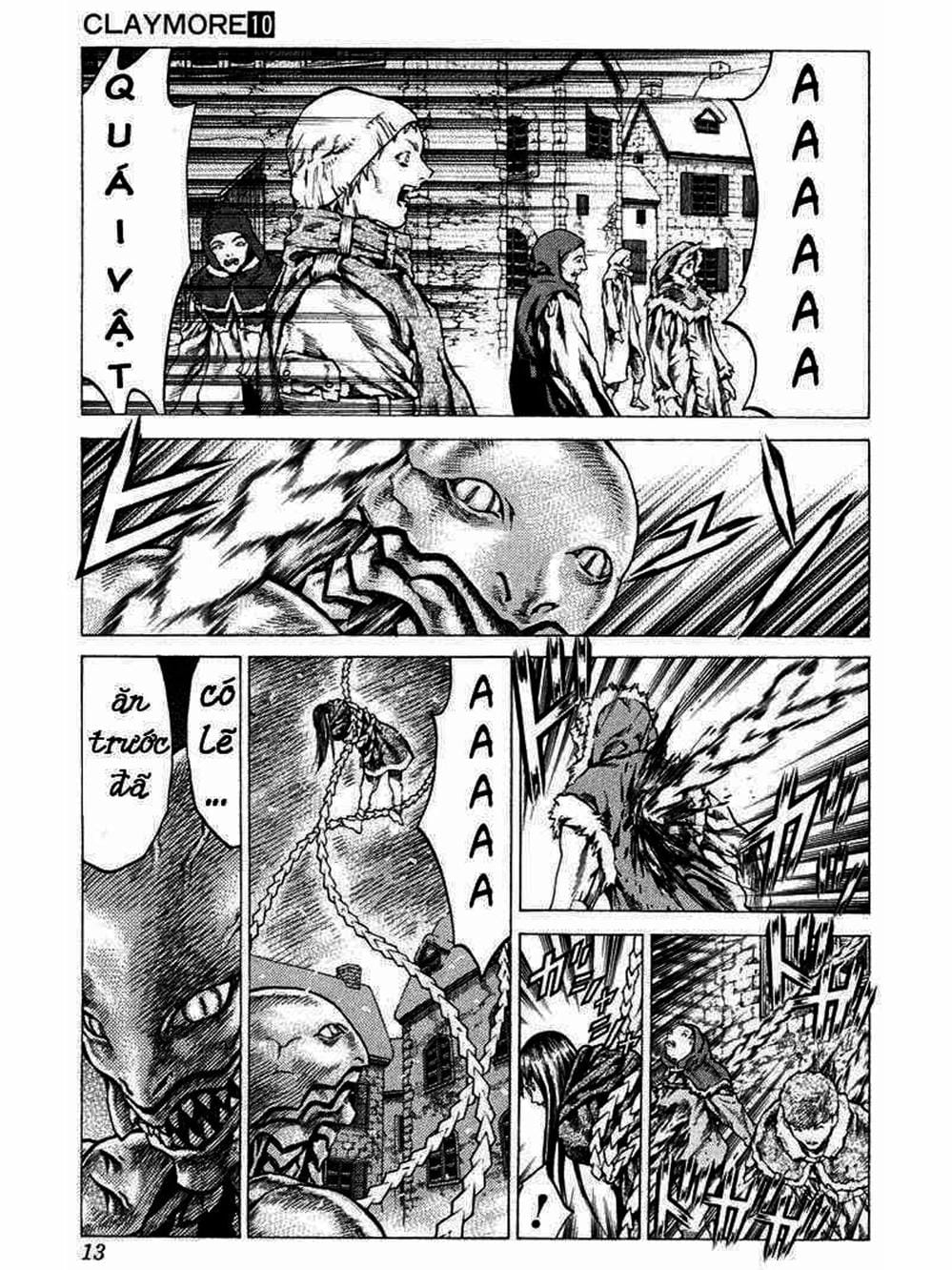 Truyện Tranh Claymore Mắt Bạc trang 4